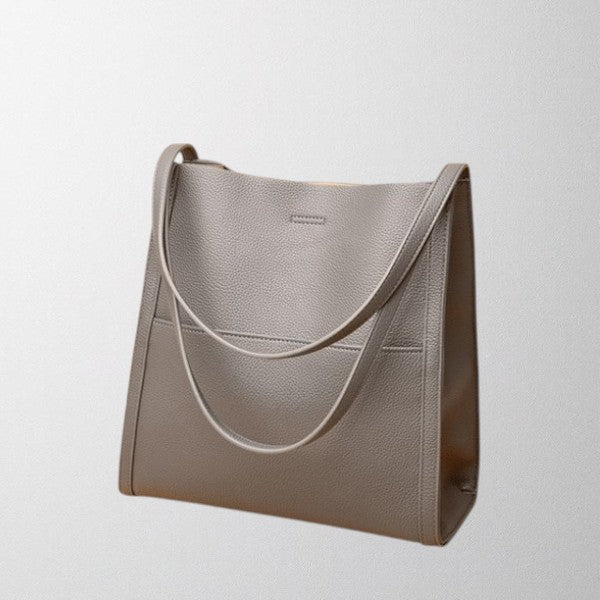 Valérie Dupré - Solid color simple shoulder bag