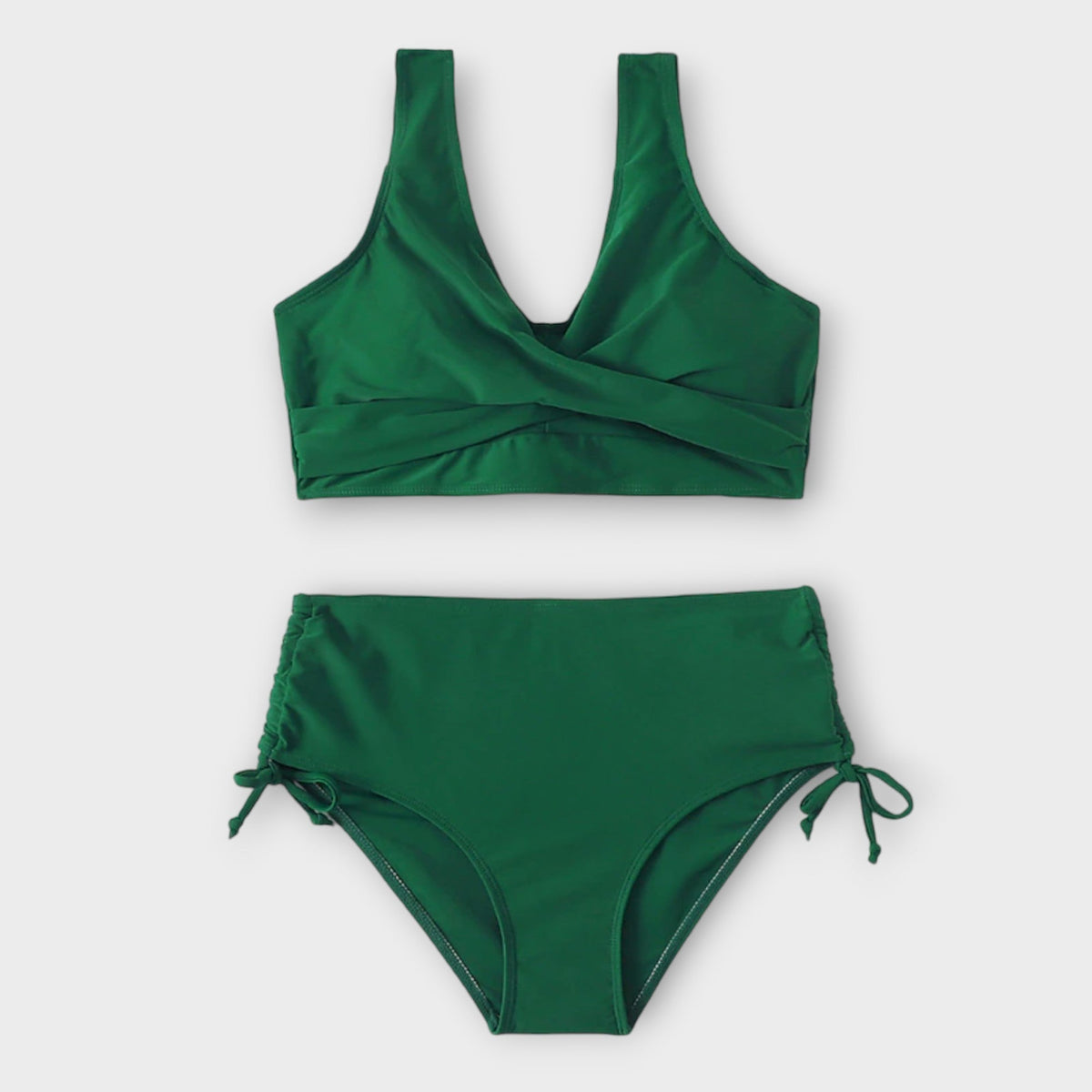 IRENA | WRAP FRONT HIGH WAIST BIKINI