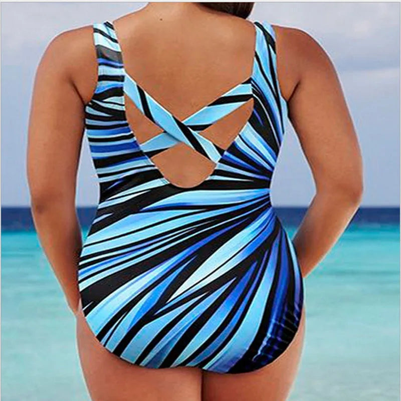 LINA | STRIPED PUSH-UP SWIMSUIT