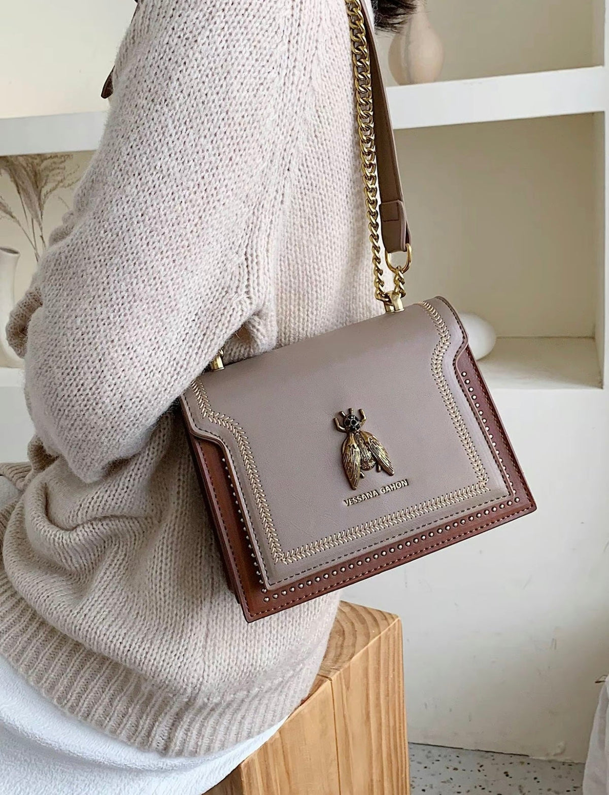 SIMONE™ - Timeless Luxury Chain Bag