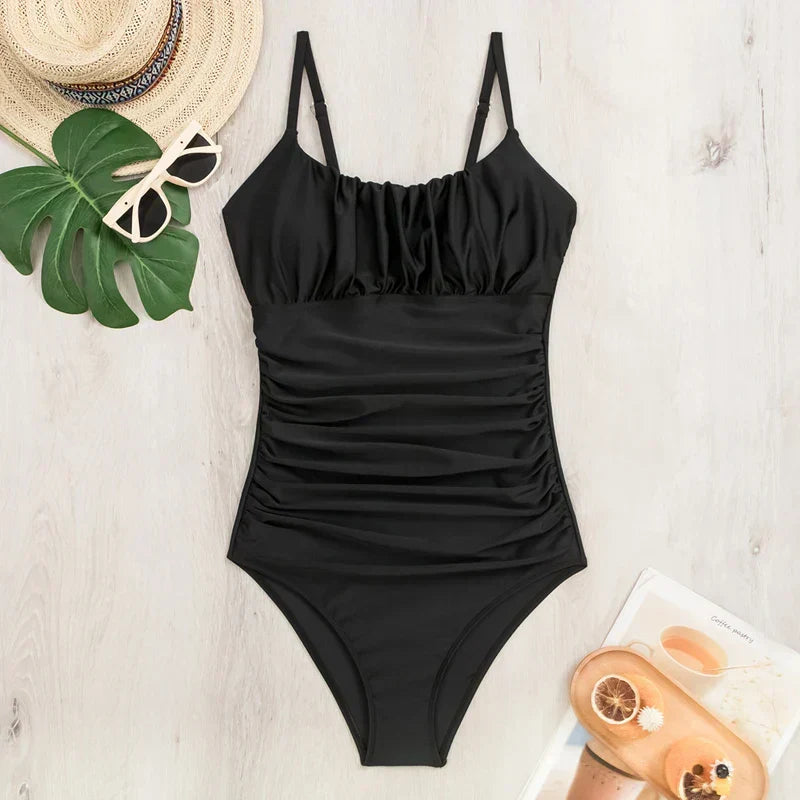 LEONA | RUCHED TUMMY CONTROL SWIMSUIT