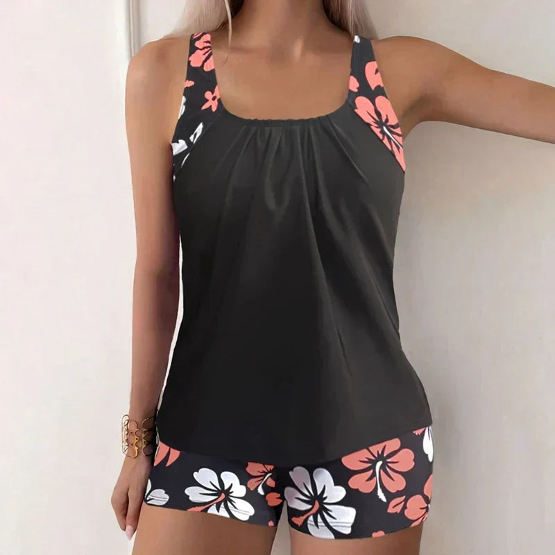 RAVINA | FLORAL TWO-PIECE SWIMSUIT