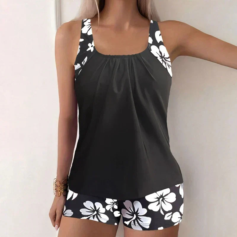 RAVINA | FLORAL TWO-PIECE SWIMSUIT