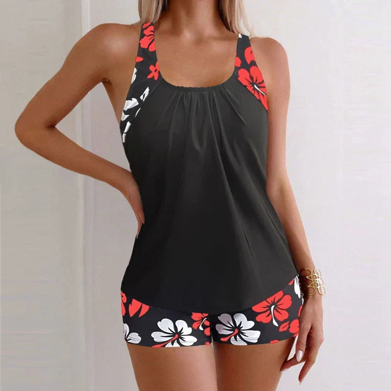 RAVINA | FLORAL TWO-PIECE SWIMSUIT