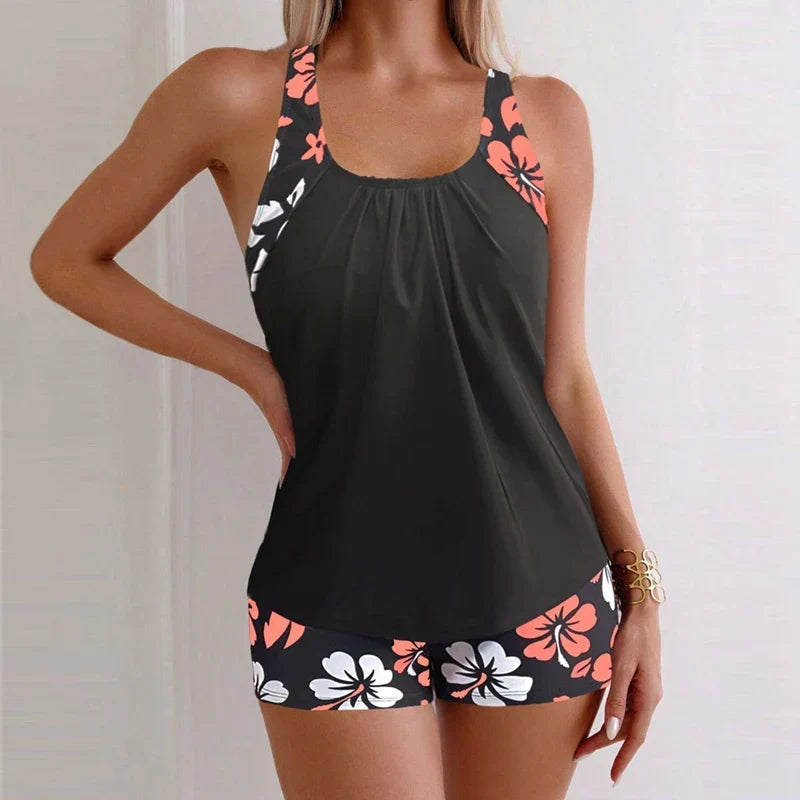 RAVINA | FLORAL TWO-PIECE SWIMSUIT