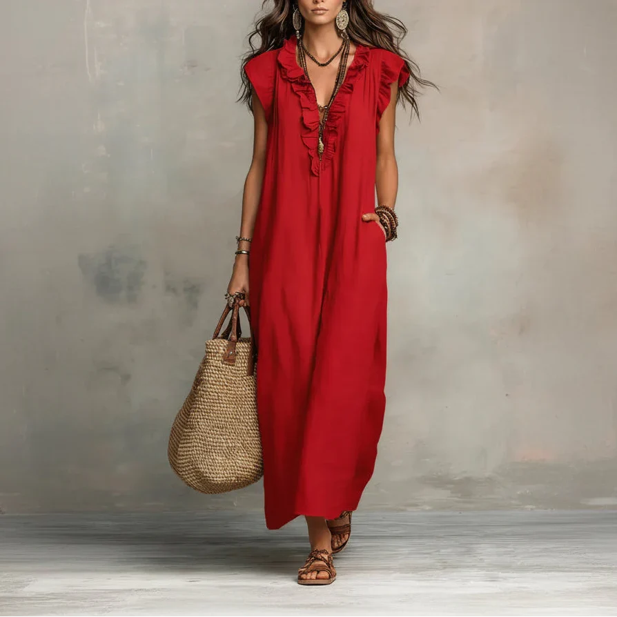 ZOEY | Long Bohemian Dress