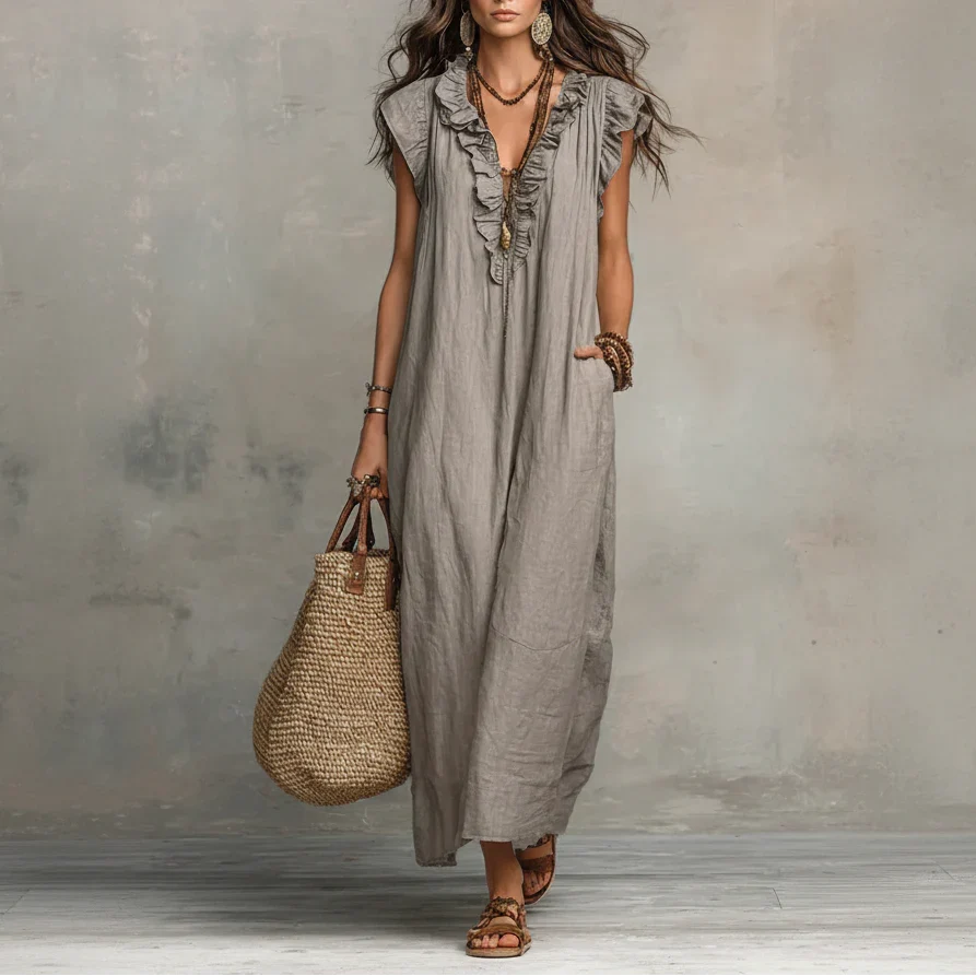 ZOEY | Long Bohemian Dress